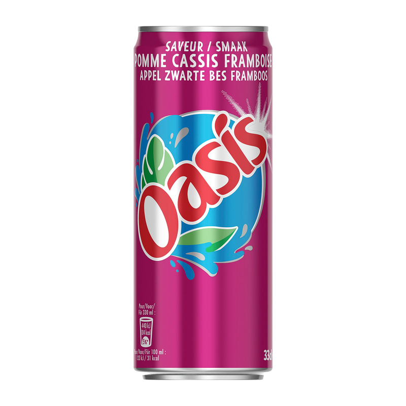 Oasis fraise framboise