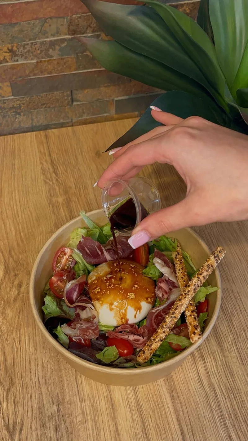 Salade burrata
